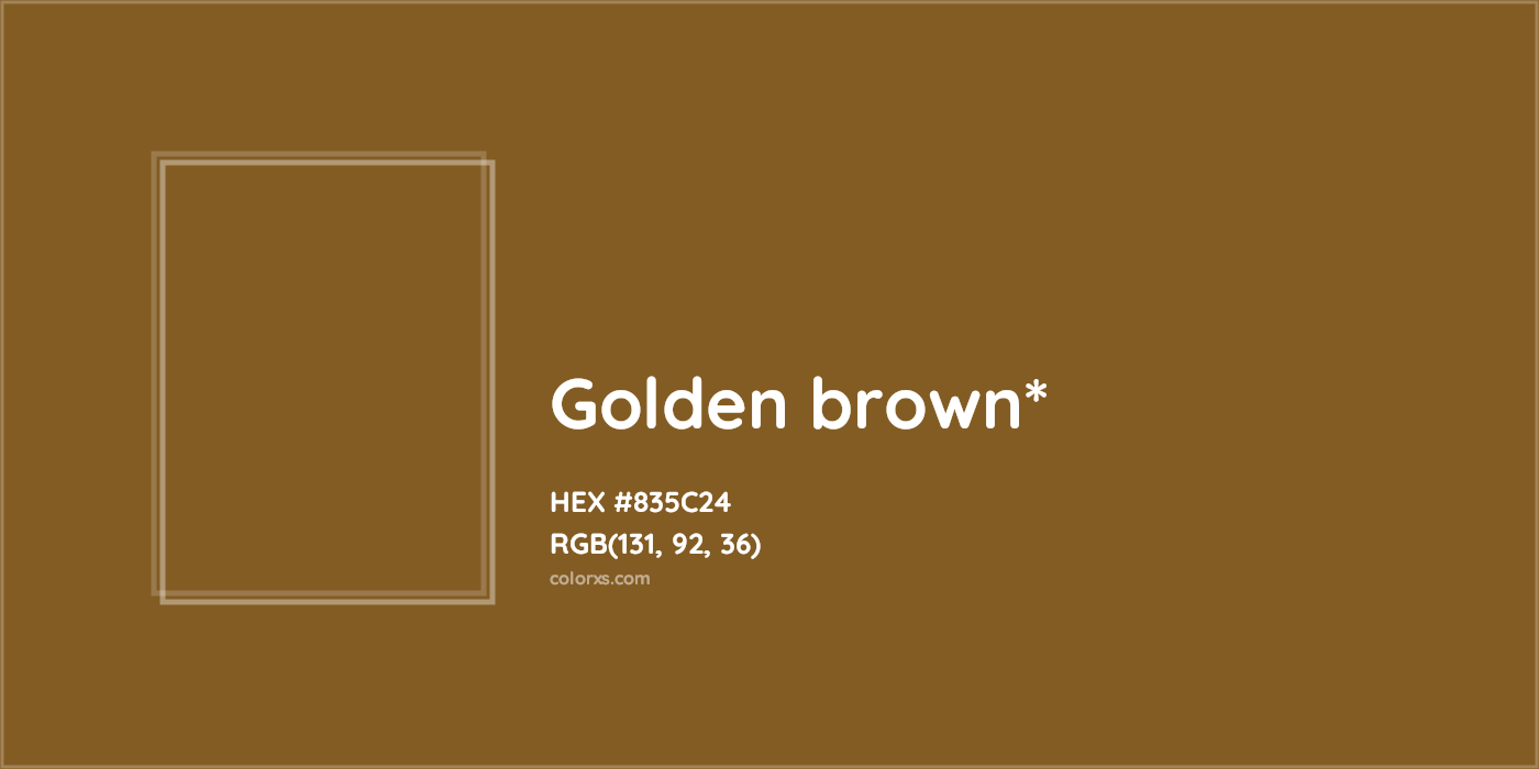 HEX #835C24 Color Name, Color Code, Palettes, Similar Paints, Images