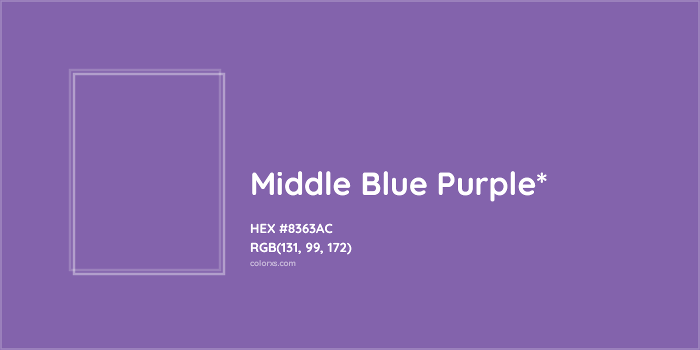 HEX #8363AC Color Name, Color Code, Palettes, Similar Paints, Images
