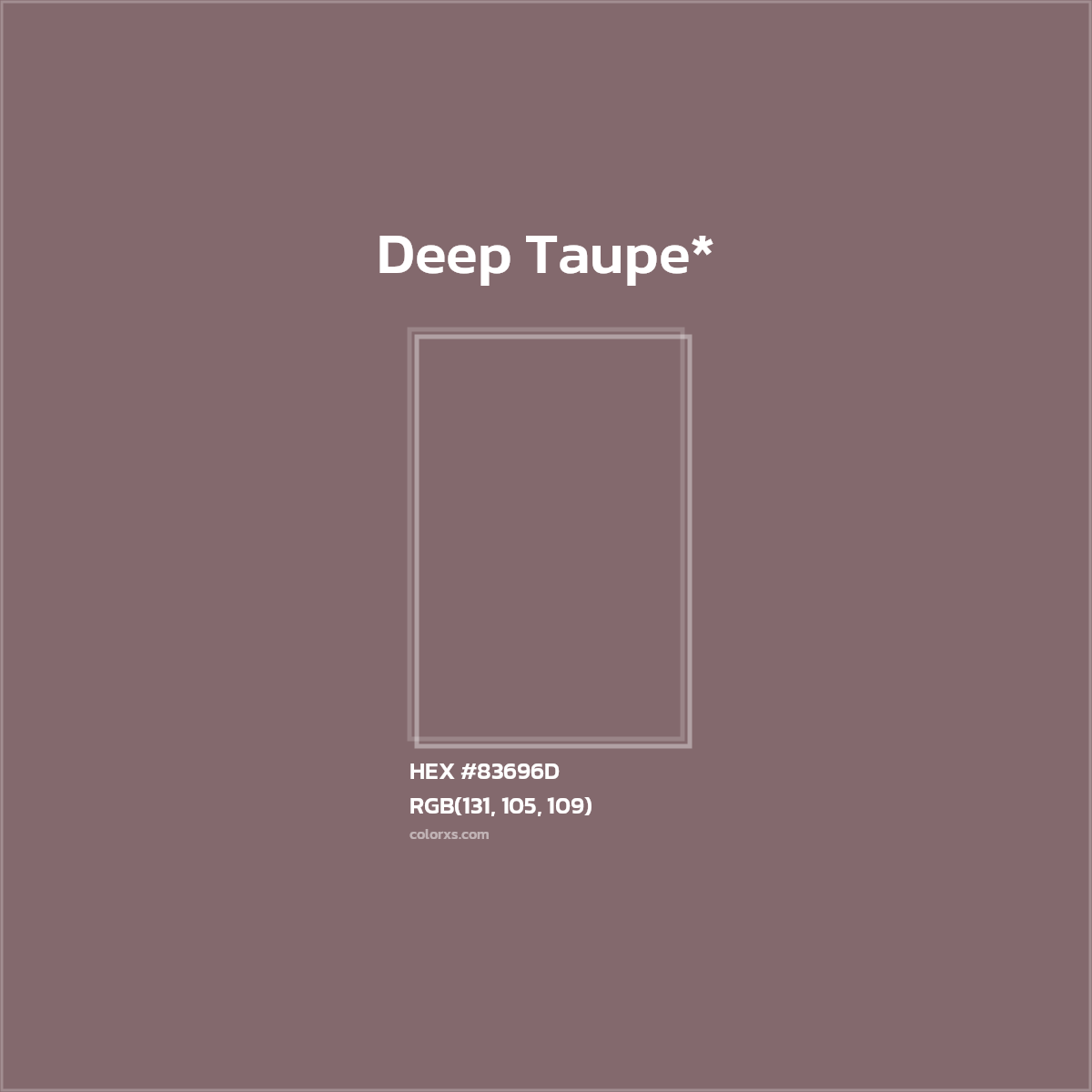 HEX #83696D Color Name, Color Code, Palettes, Similar Paints, Images