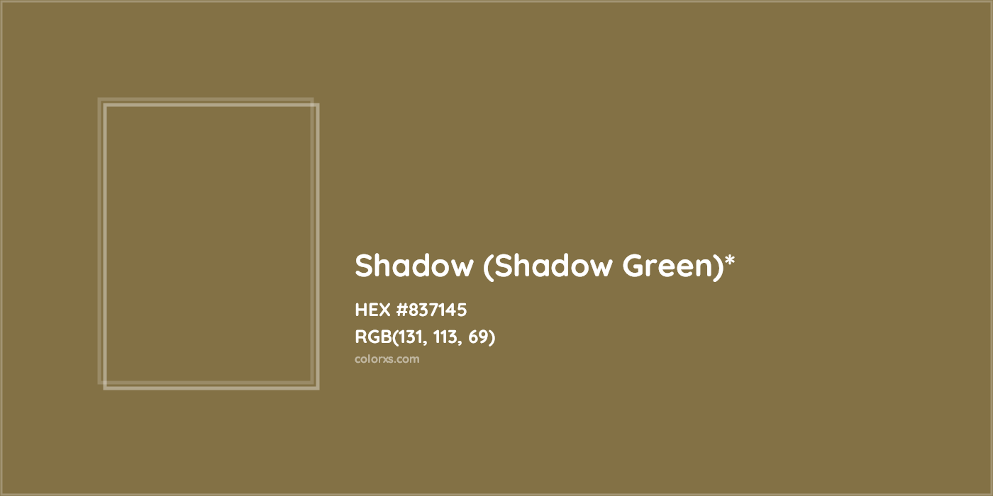 HEX #837145 Color Name, Color Code, Palettes, Similar Paints, Images