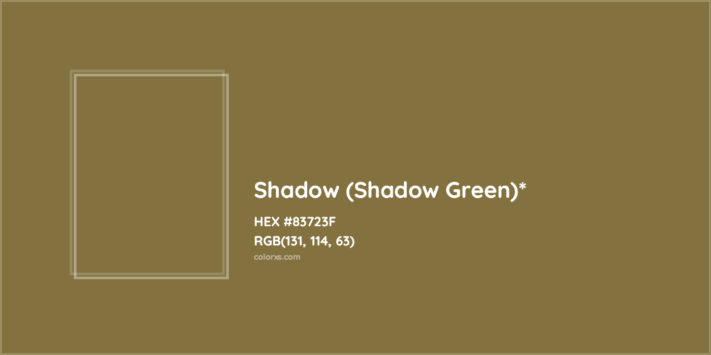 HEX #83723F Color Name, Color Code, Palettes, Similar Paints, Images