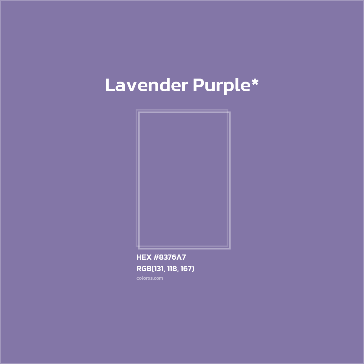 HEX #8376A7 Color Name, Color Code, Palettes, Similar Paints, Images