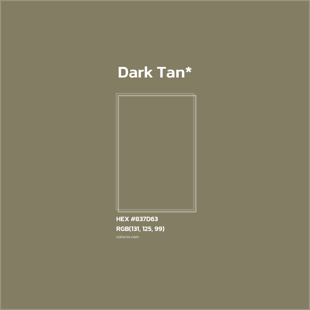 HEX #837D63 Color Name, Color Code, Palettes, Similar Paints, Images