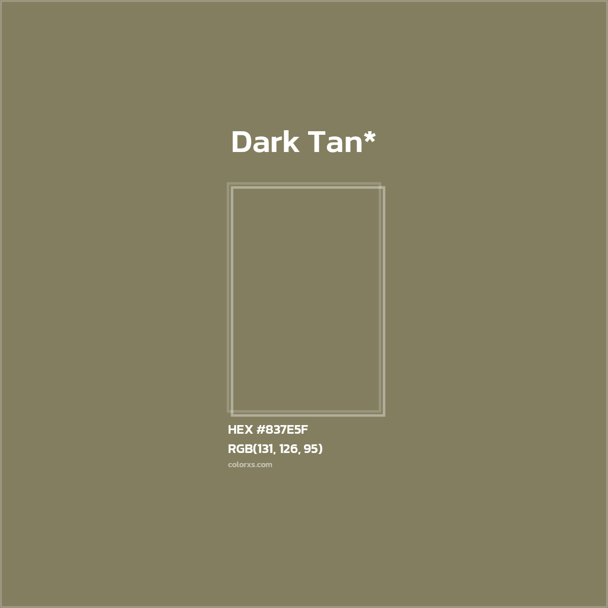 HEX #837E5F Color Name, Color Code, Palettes, Similar Paints, Images
