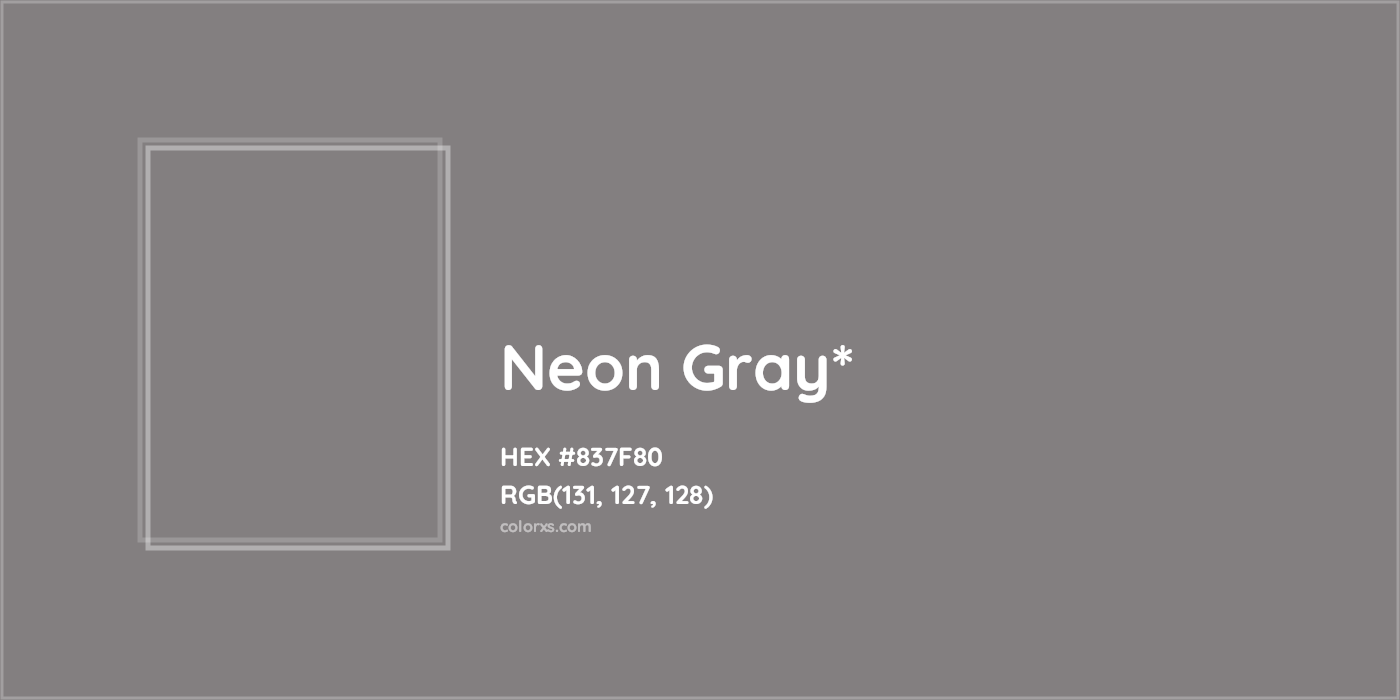 HEX #837F80 Color Name, Color Code, Palettes, Similar Paints, Images