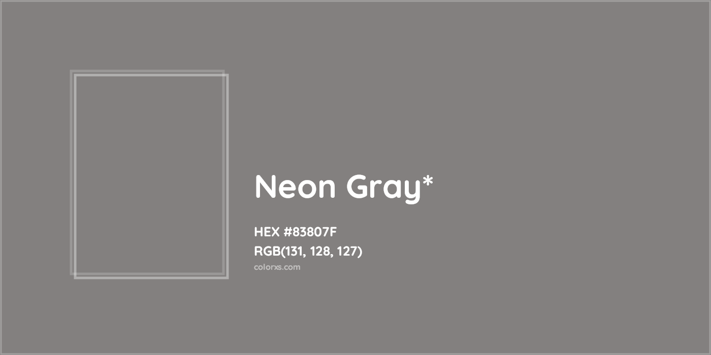 HEX #83807F Color Name, Color Code, Palettes, Similar Paints, Images
