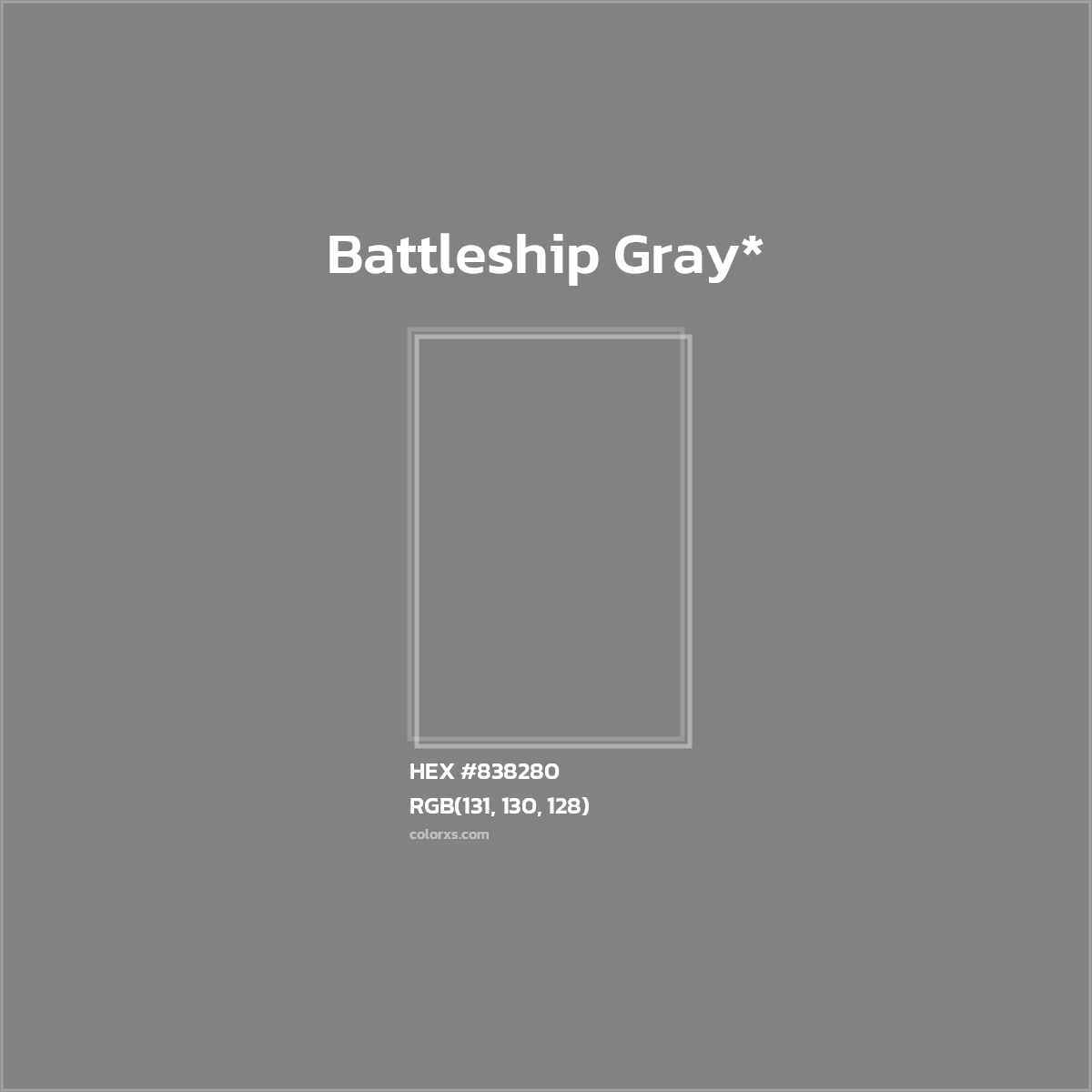 HEX #838280 Color Name, Color Code, Palettes, Similar Paints, Images