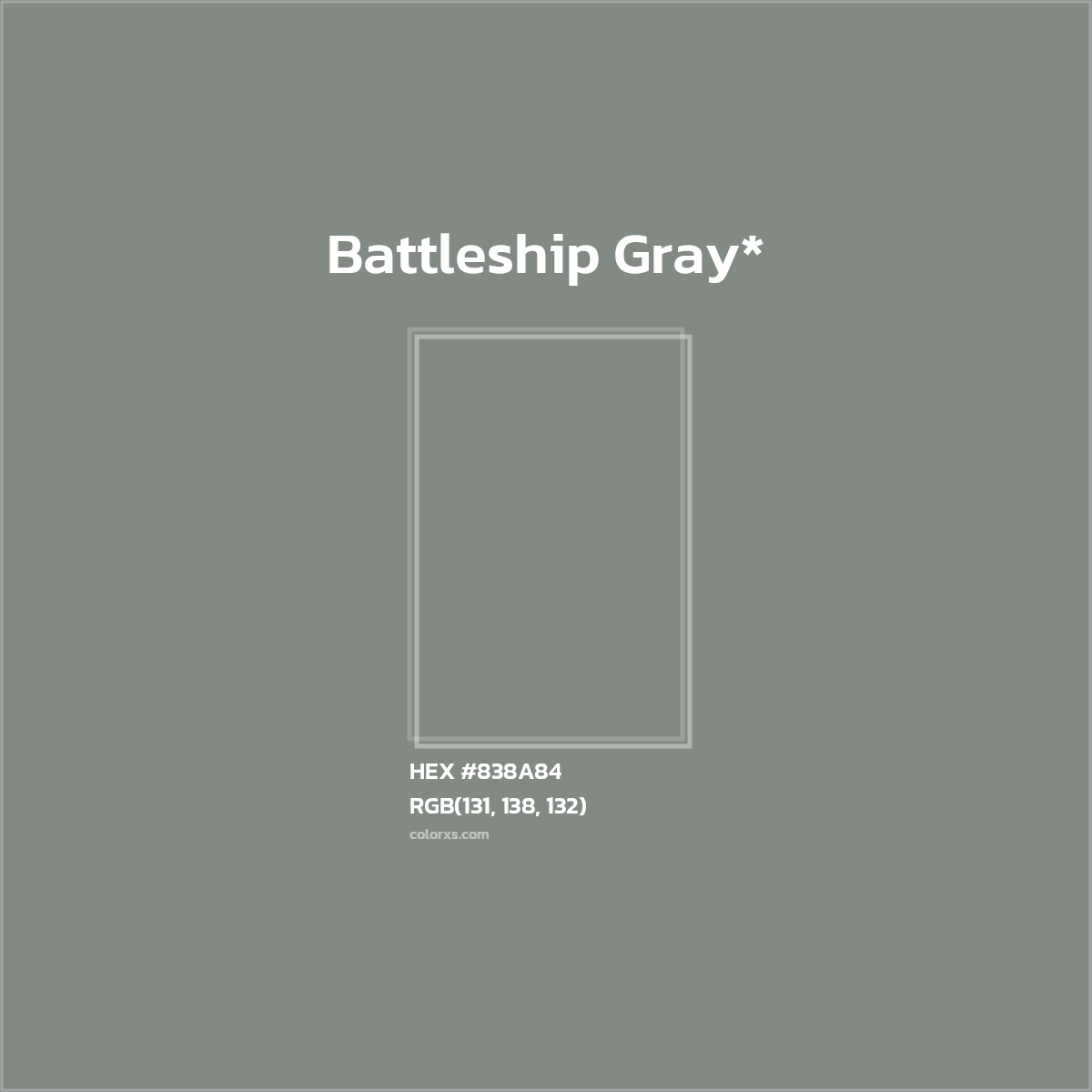 HEX #838A84 Color Name, Color Code, Palettes, Similar Paints, Images