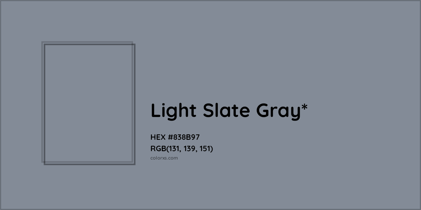 HEX #838B97 Color Name, Color Code, Palettes, Similar Paints, Images