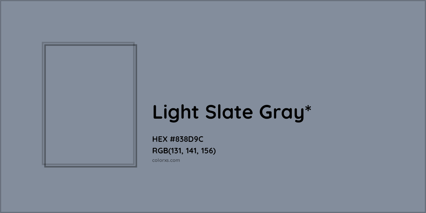 HEX #838D9C Color Name, Color Code, Palettes, Similar Paints, Images