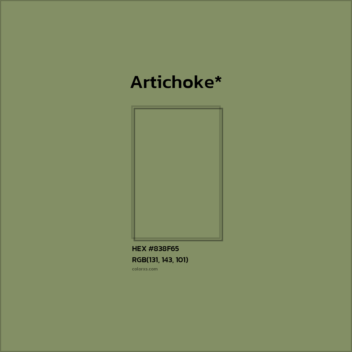 HEX #838F65 Color Name, Color Code, Palettes, Similar Paints, Images