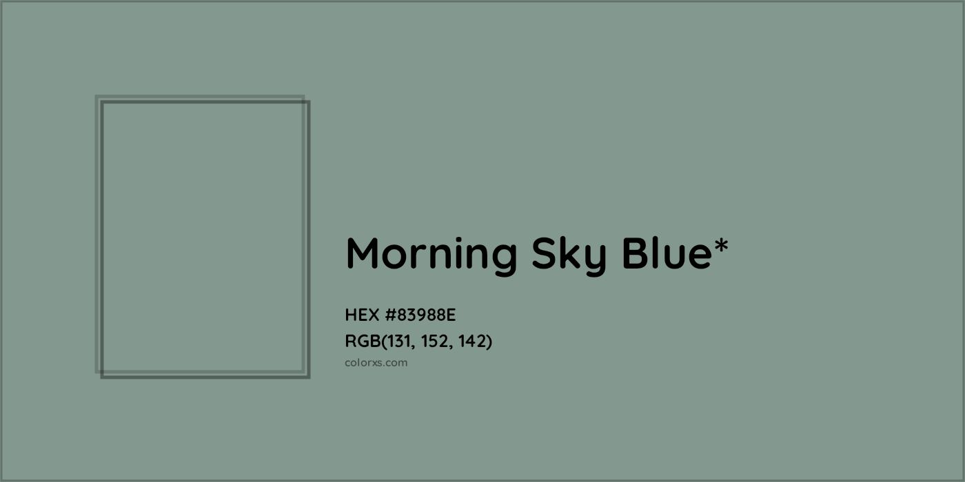 HEX #83988E Color Name, Color Code, Palettes, Similar Paints, Images