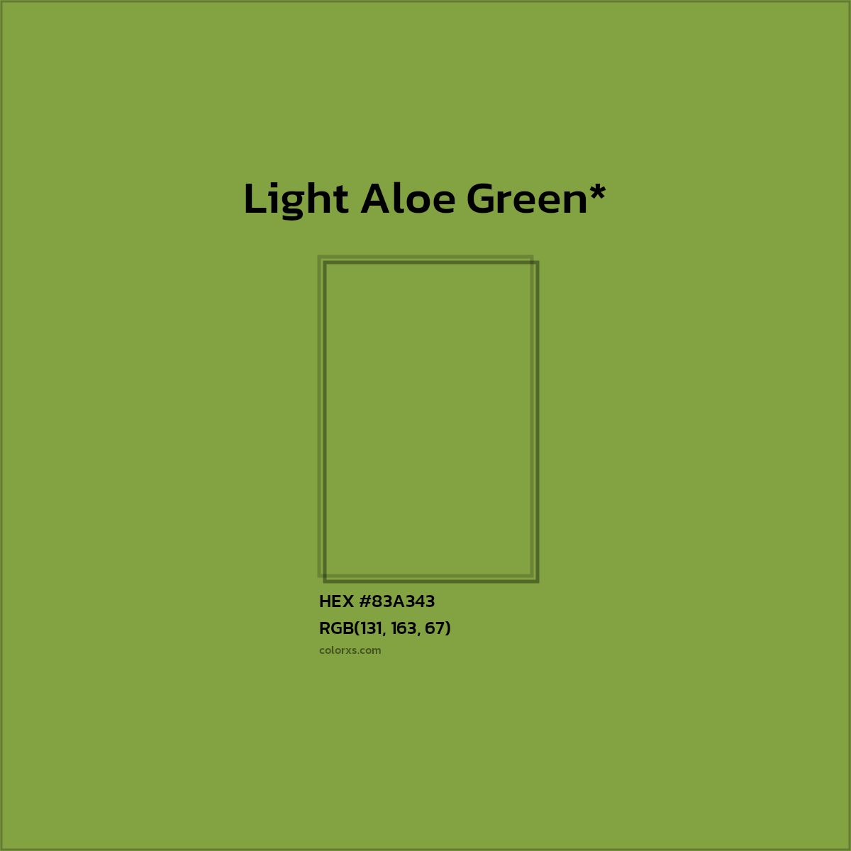 HEX #83A343 Color Name, Color Code, Palettes, Similar Paints, Images