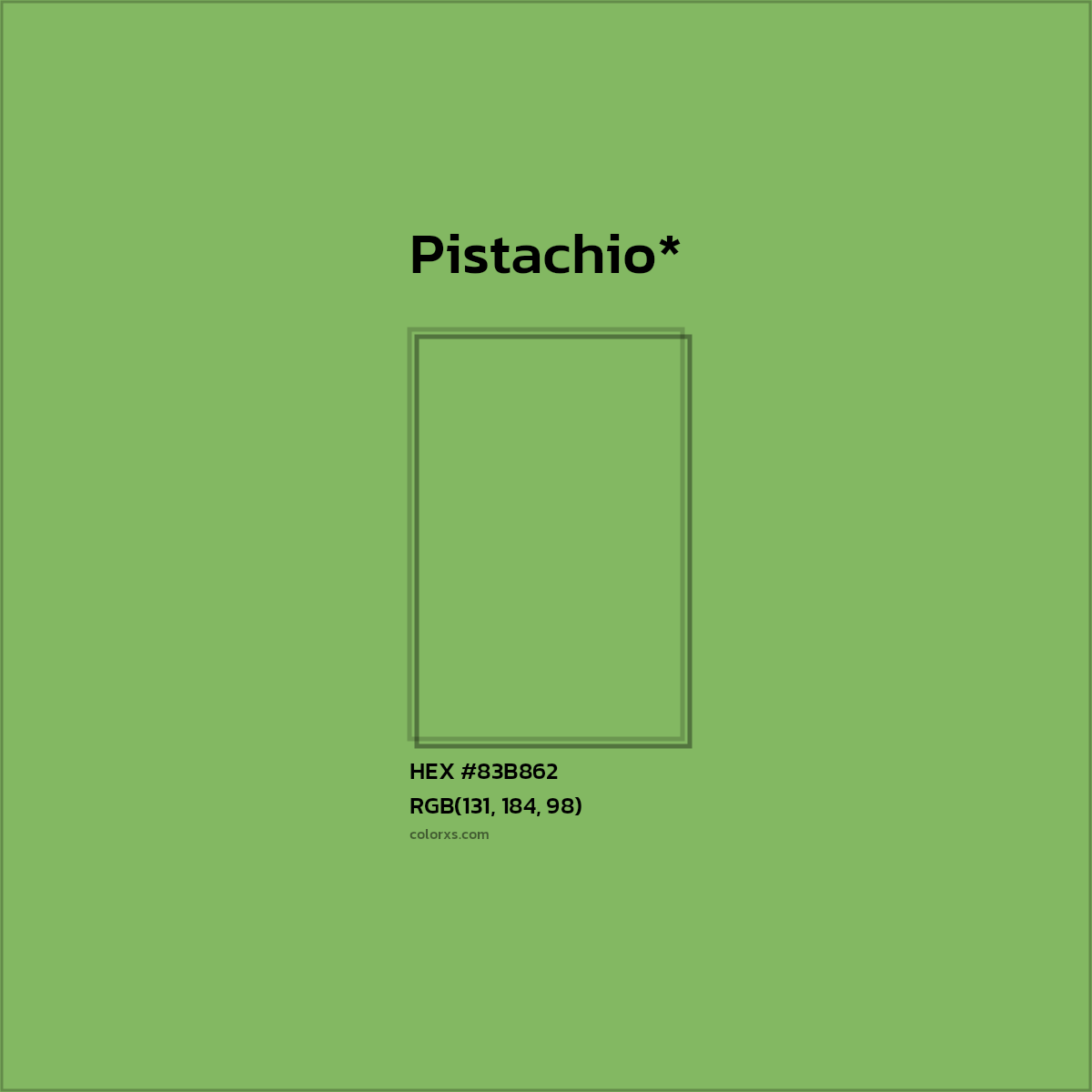HEX #83B862 Color Name, Color Code, Palettes, Similar Paints, Images