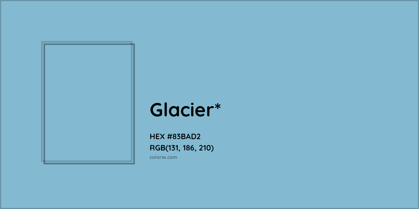 HEX #83BAD2 Color Name, Color Code, Palettes, Similar Paints, Images