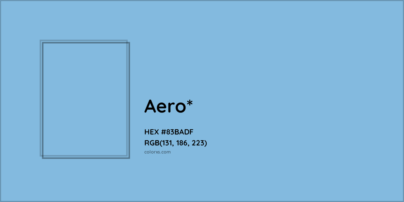 HEX #83BADF Color Name, Color Code, Palettes, Similar Paints, Images