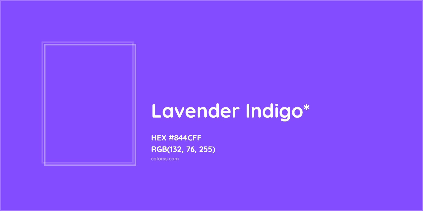 HEX #844CFF Color Name, Color Code, Palettes, Similar Paints, Images