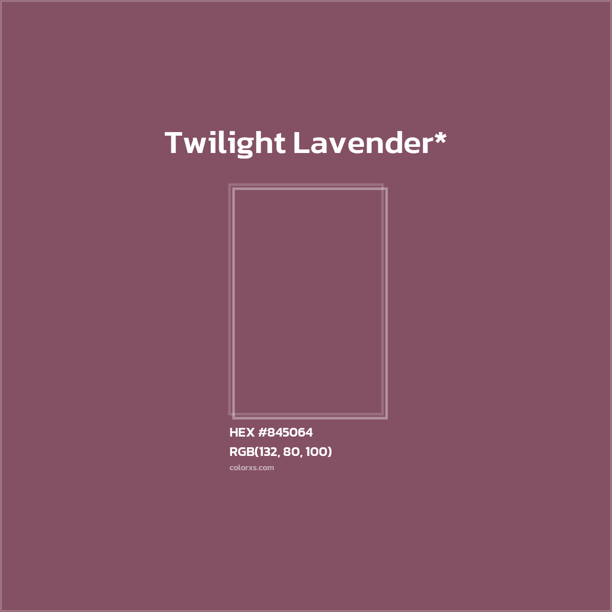 HEX #845064 Color Name, Color Code, Palettes, Similar Paints, Images