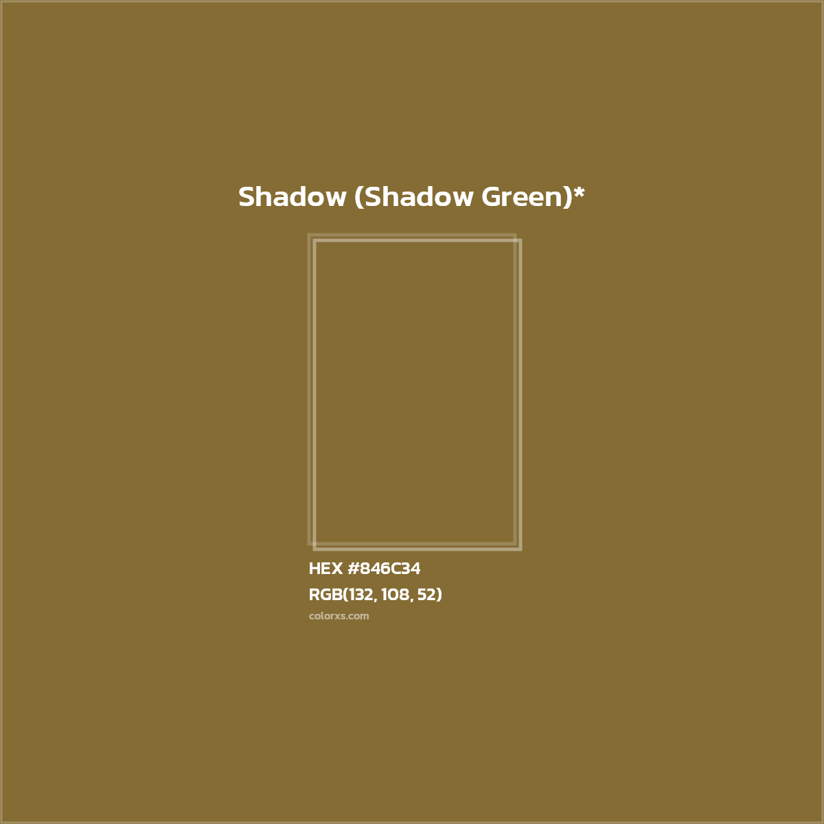 HEX #846C34 Color Name, Color Code, Palettes, Similar Paints, Images