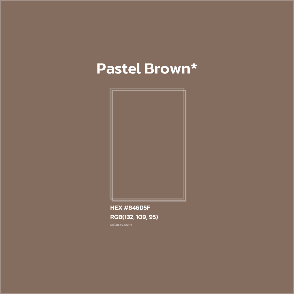 HEX #846D5F Color Name, Color Code, Palettes, Similar Paints, Images