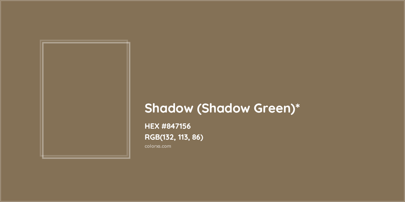 HEX #847156 Color Name, Color Code, Palettes, Similar Paints, Images