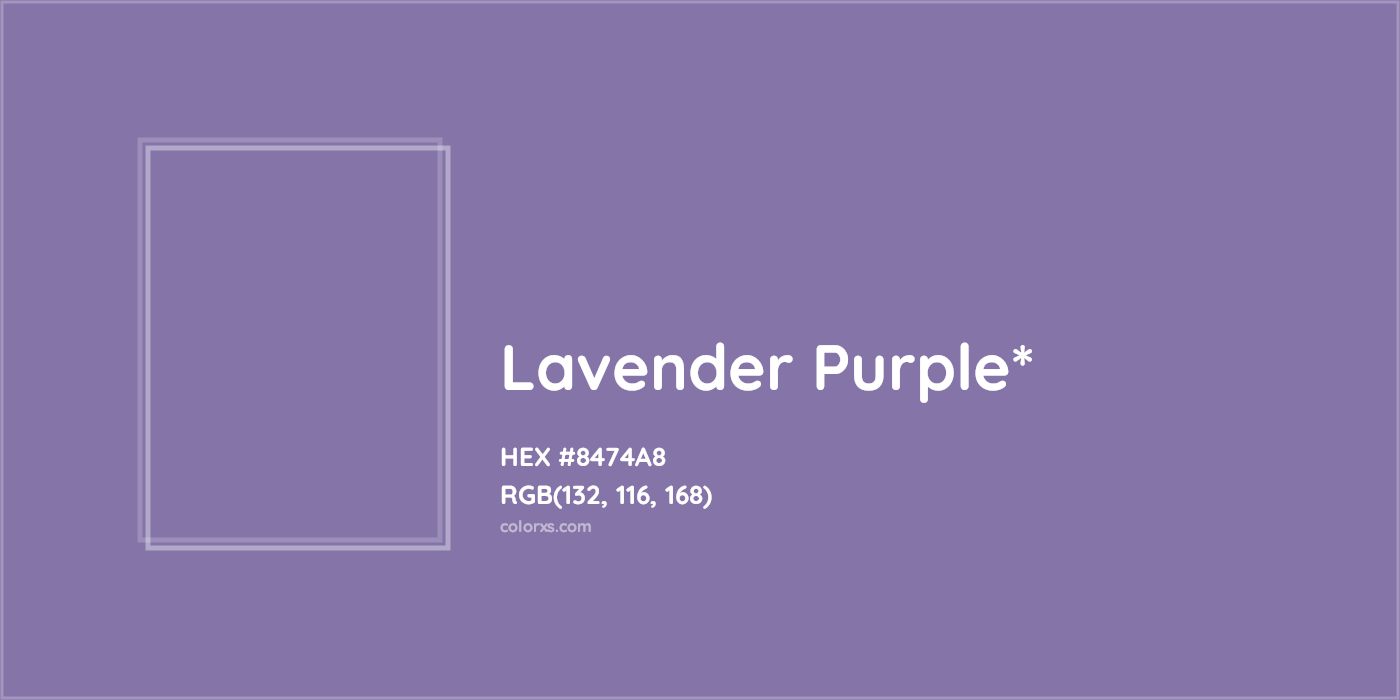 HEX #8474A8 Color Name, Color Code, Palettes, Similar Paints, Images
