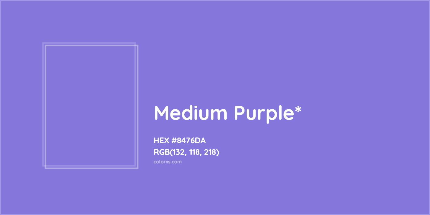 HEX #8476DA Color Name, Color Code, Palettes, Similar Paints, Images
