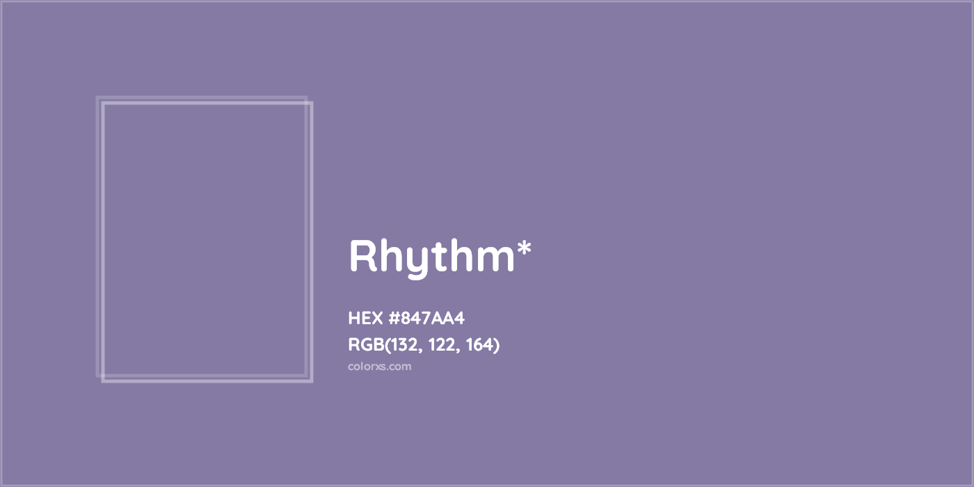 HEX #847AA4 Color Name, Color Code, Palettes, Similar Paints, Images