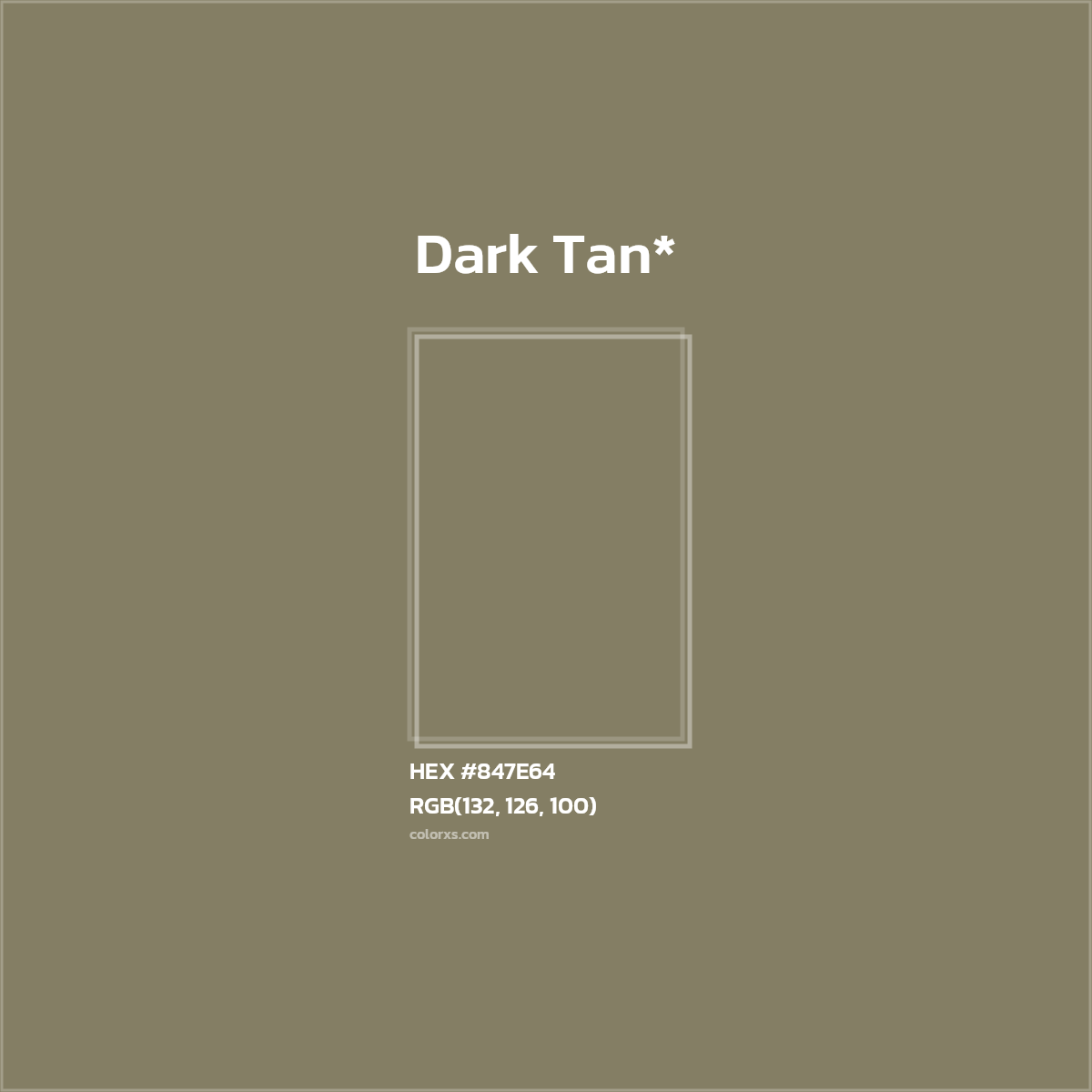 HEX #847E64 Color Name, Color Code, Palettes, Similar Paints, Images