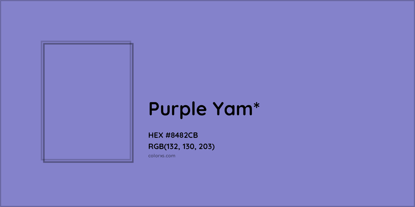 HEX #8482CB Color Name, Color Code, Palettes, Similar Paints, Images