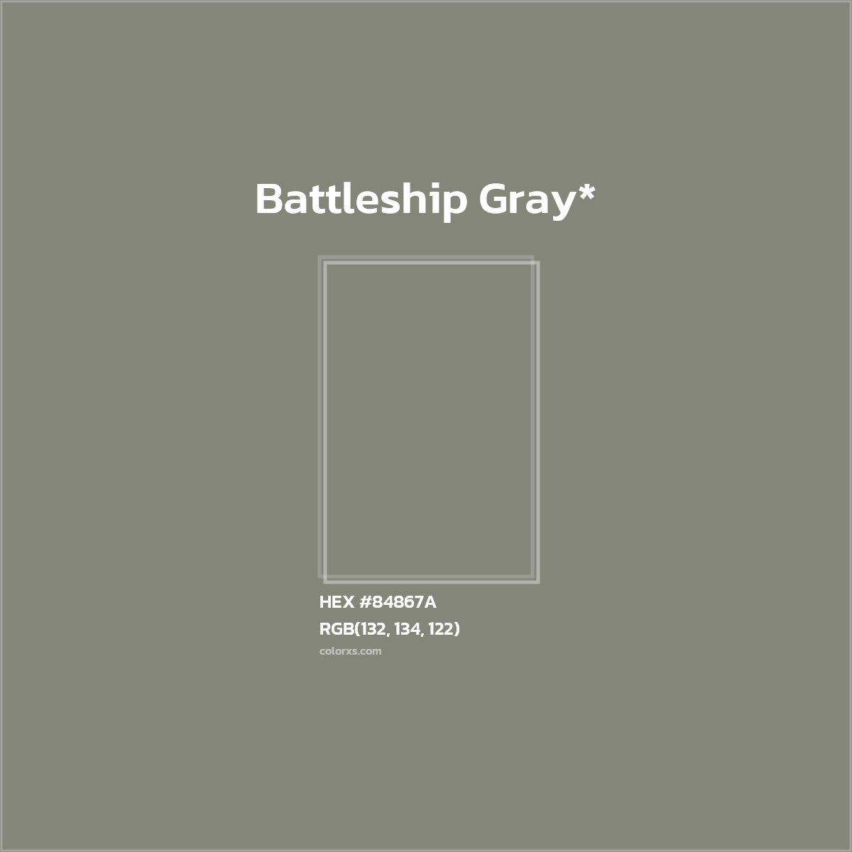 HEX #84867A Color Name, Color Code, Palettes, Similar Paints, Images