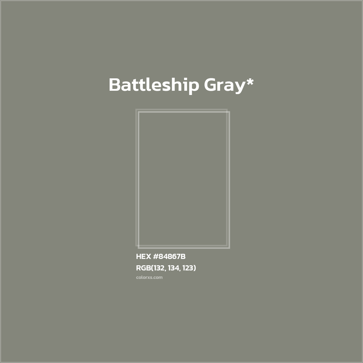 HEX #84867B Color Name, Color Code, Palettes, Similar Paints, Images