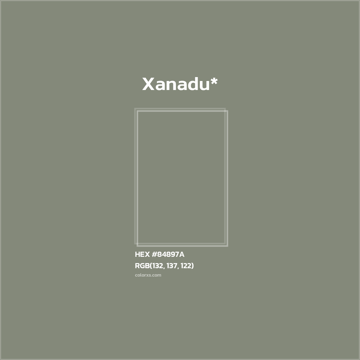 HEX #84897A Color Name, Color Code, Palettes, Similar Paints, Images