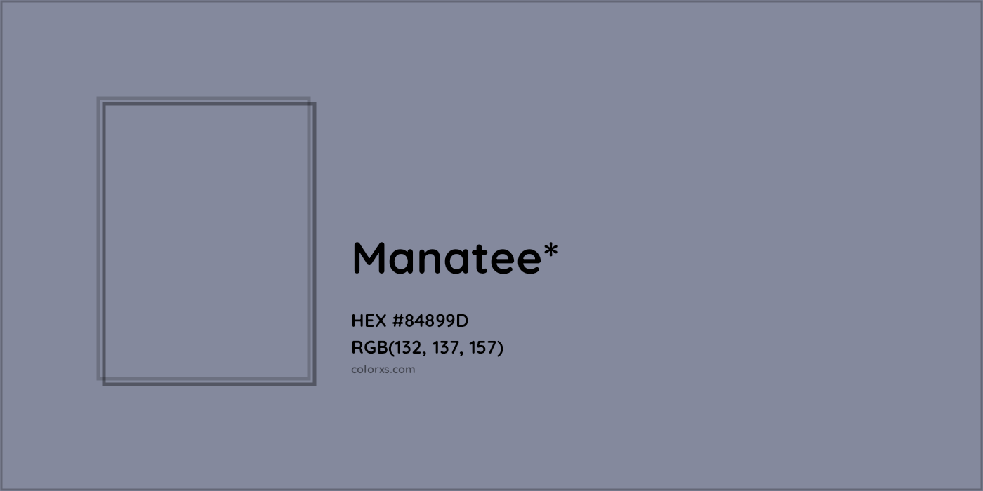HEX #84899D Color Name, Color Code, Palettes, Similar Paints, Images