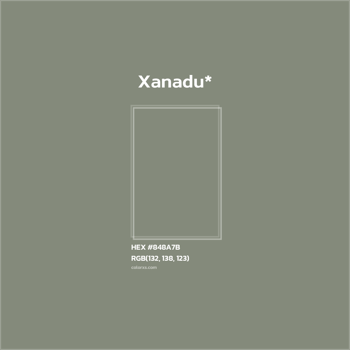 HEX #848A7B Color Name, Color Code, Palettes, Similar Paints, Images
