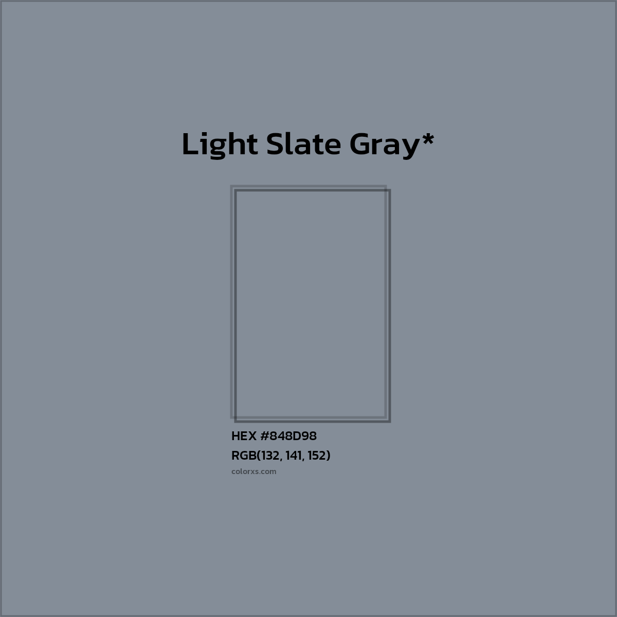 HEX #848D98 Color Name, Color Code, Palettes, Similar Paints, Images
