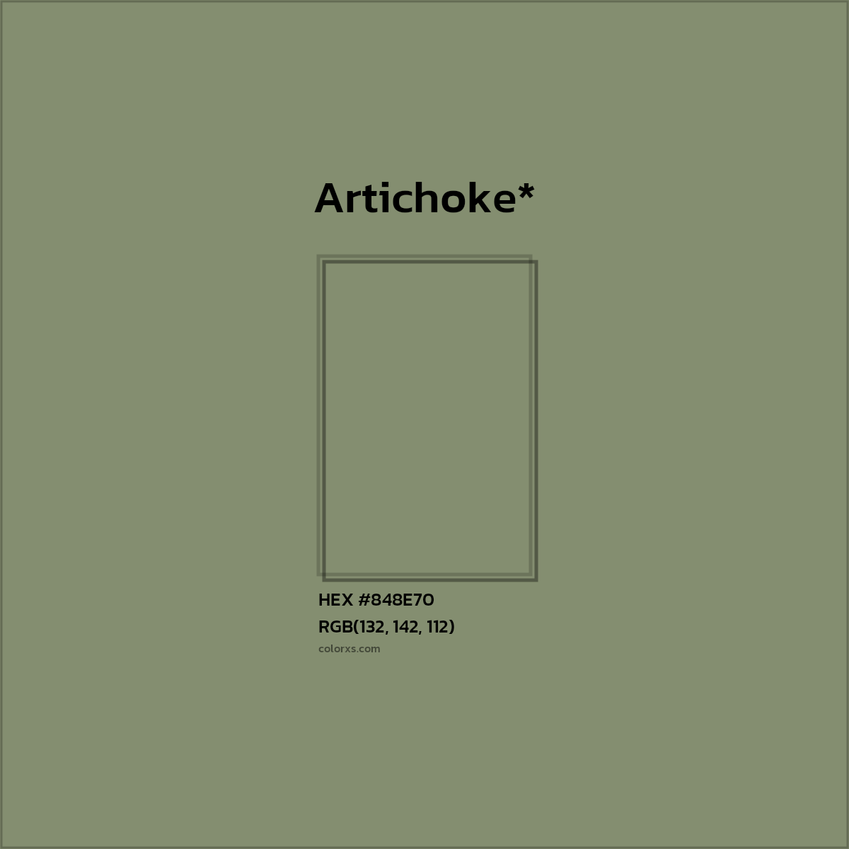 HEX #848E70 Color Name, Color Code, Palettes, Similar Paints, Images