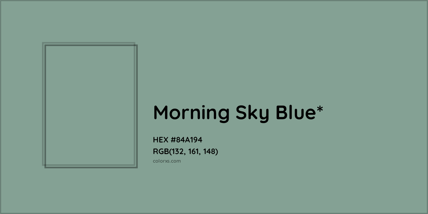 HEX #84A194 Color Name, Color Code, Palettes, Similar Paints, Images