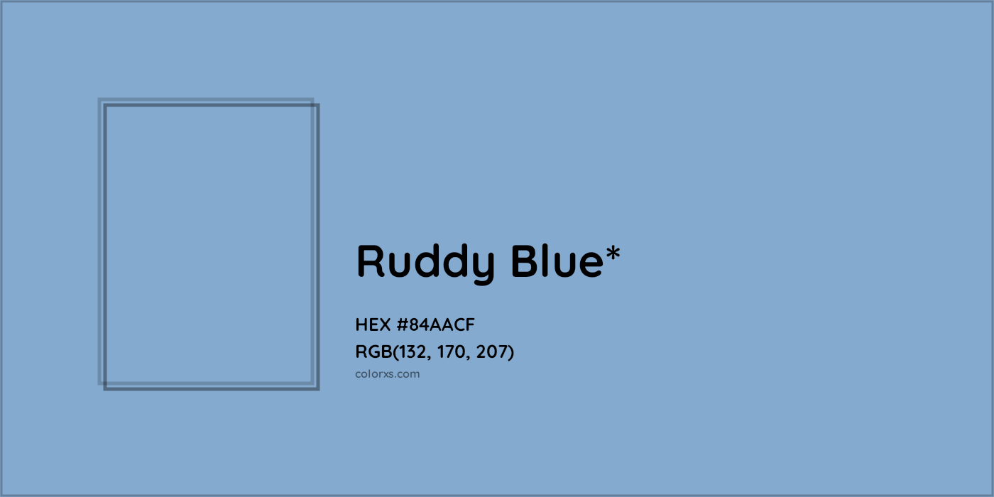 HEX #84AACF Color Name, Color Code, Palettes, Similar Paints, Images