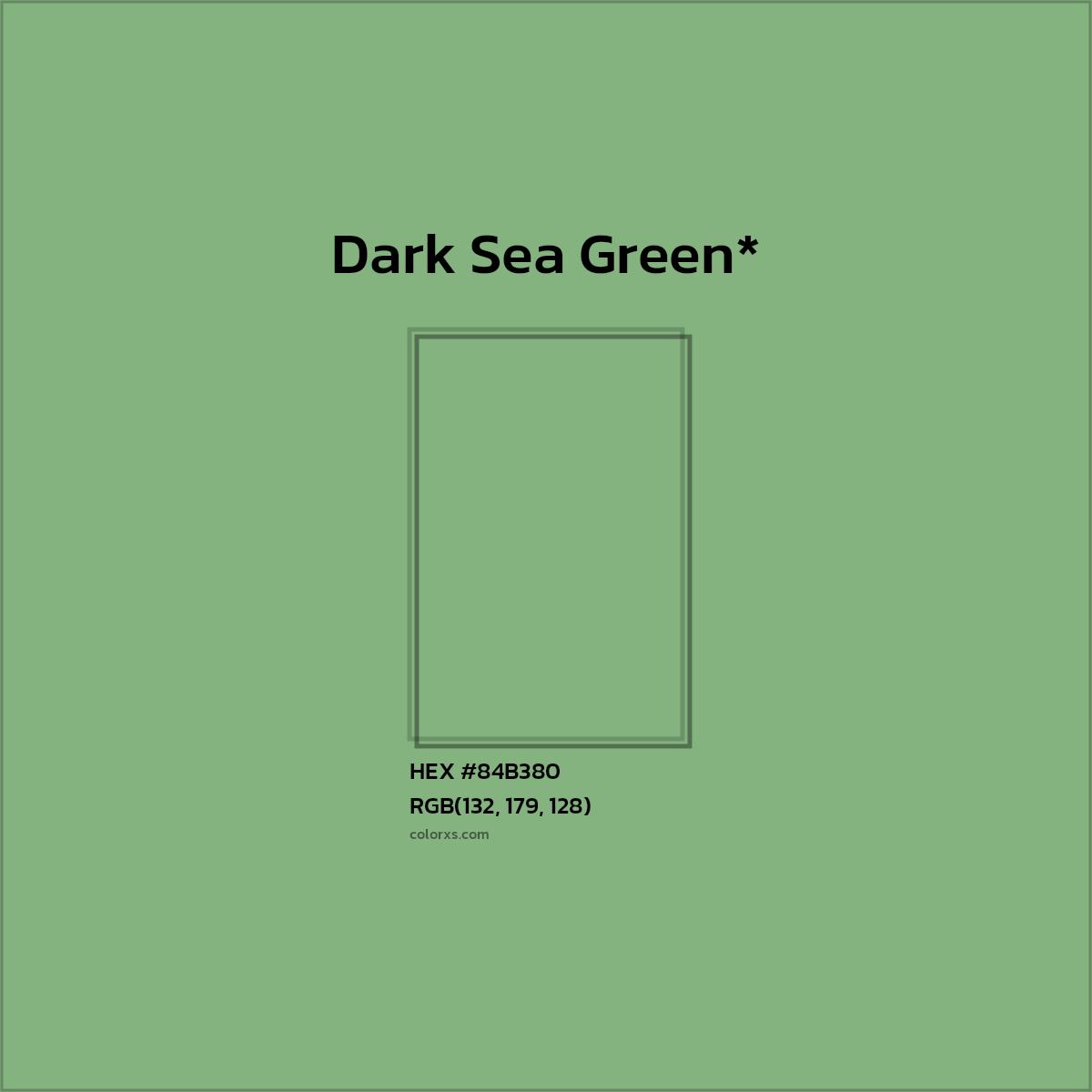 HEX #84B380 Color Name, Color Code, Palettes, Similar Paints, Images