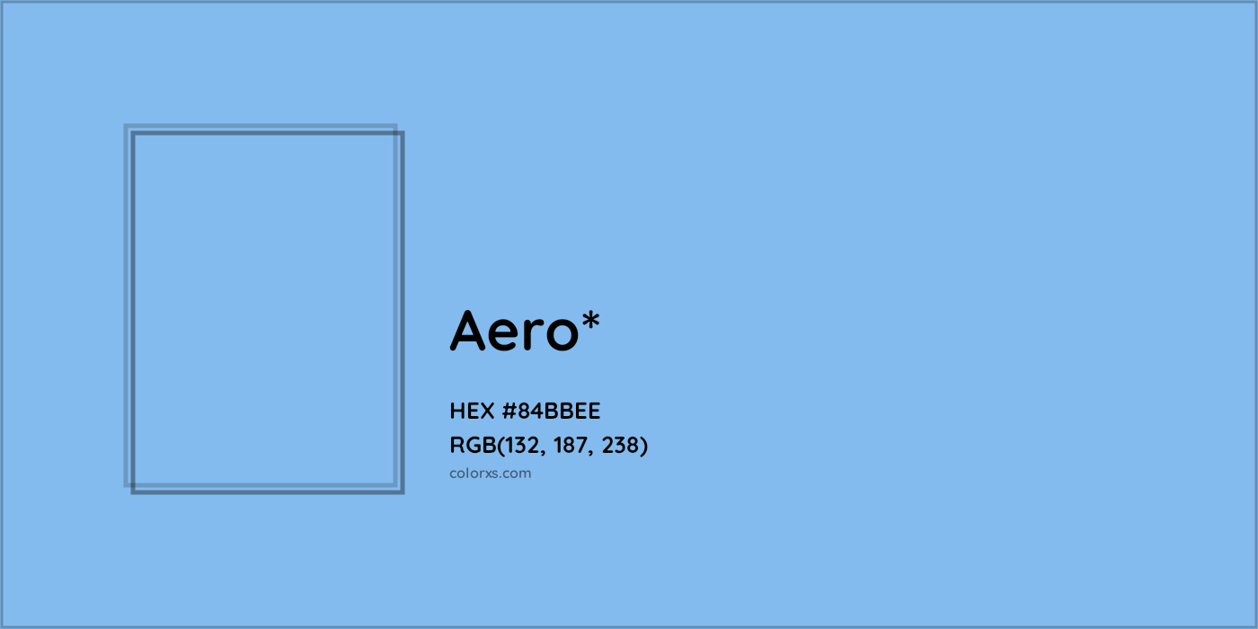 HEX #84BBEE Color Name, Color Code, Palettes, Similar Paints, Images