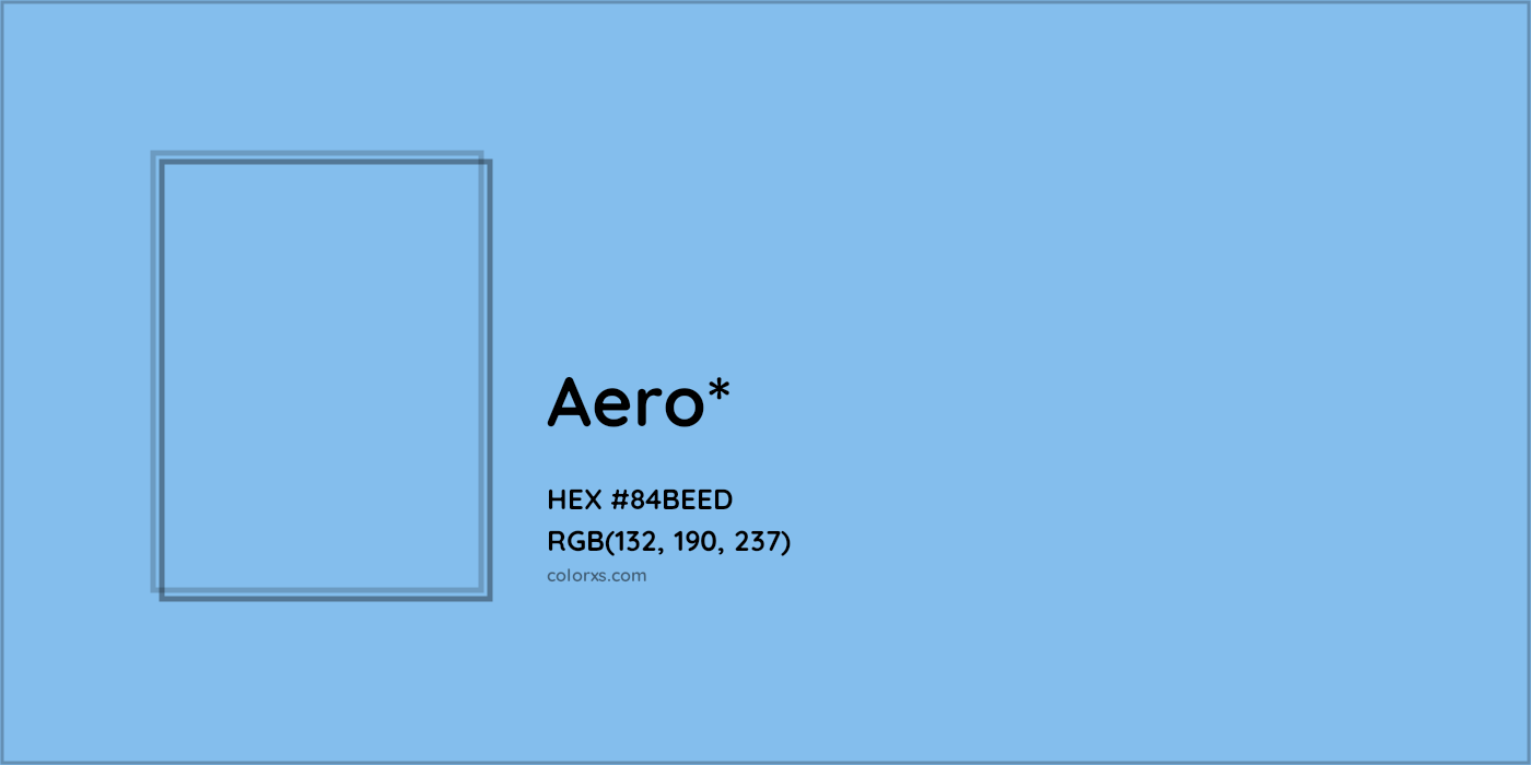 HEX #84BEED Color Name, Color Code, Palettes, Similar Paints, Images