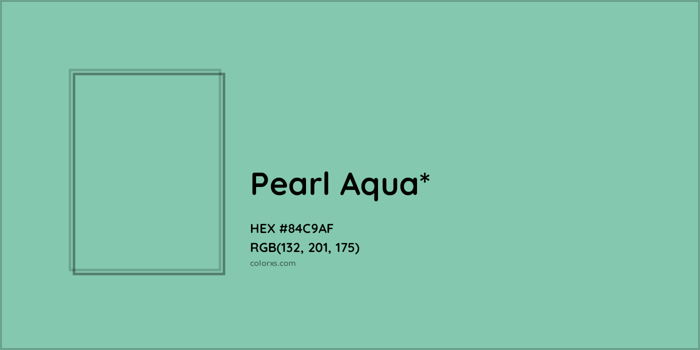 HEX #84C9AF Color Name, Color Code, Palettes, Similar Paints, Images