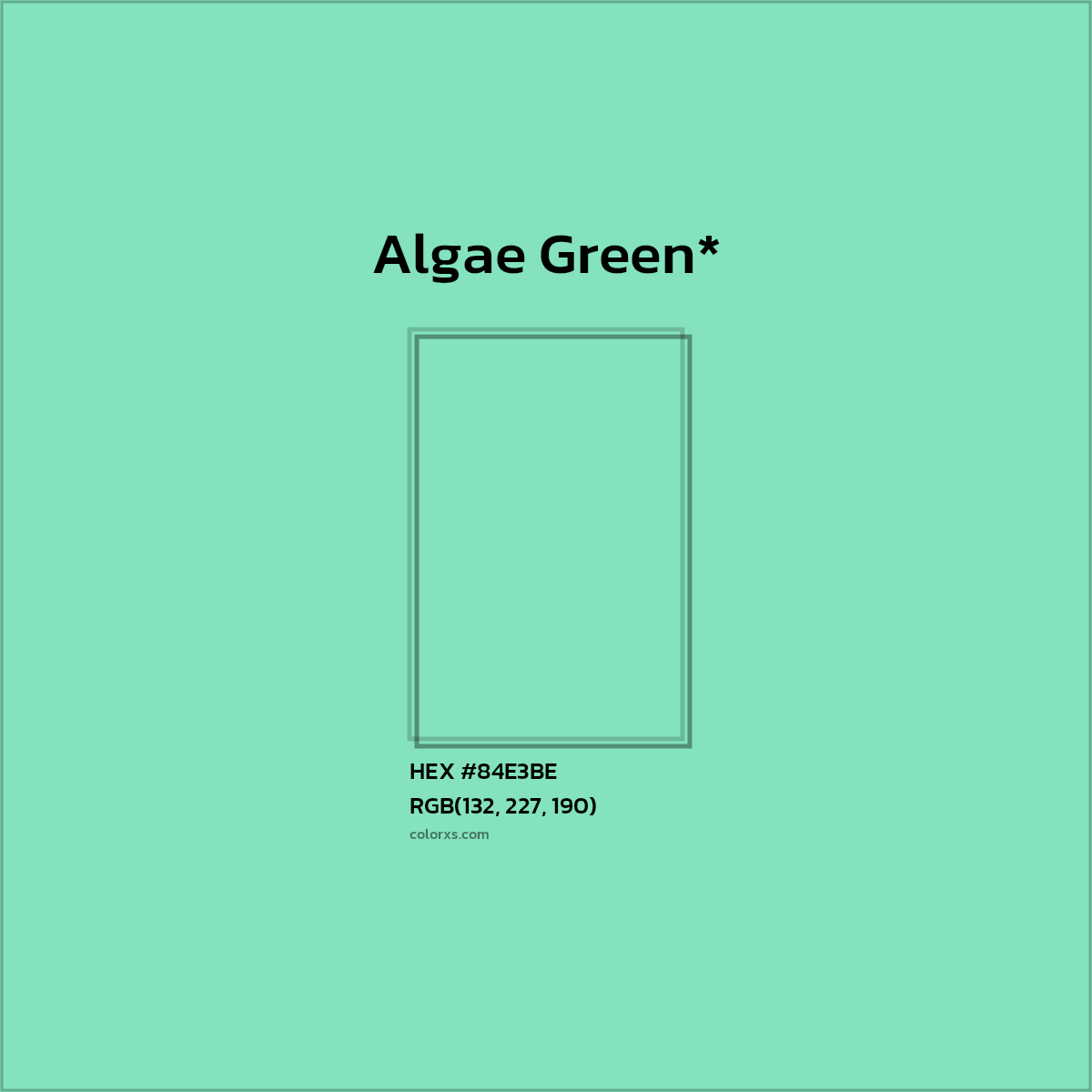 HEX #84E3BE Color Name, Color Code, Palettes, Similar Paints, Images