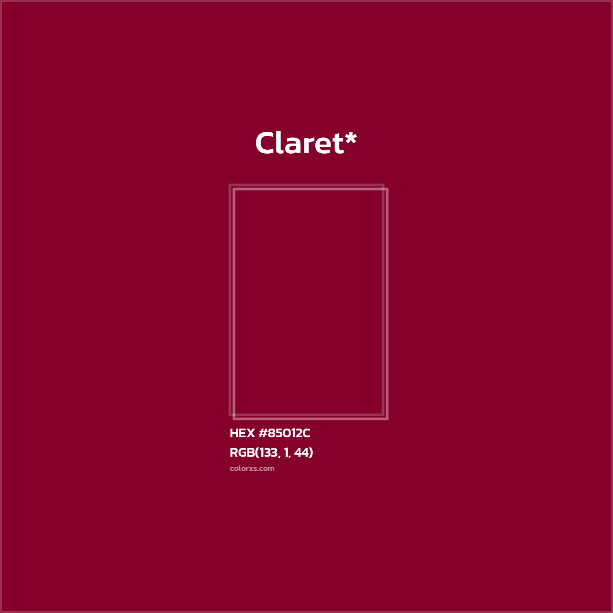 HEX #85012C Color Name, Color Code, Palettes, Similar Paints, Images