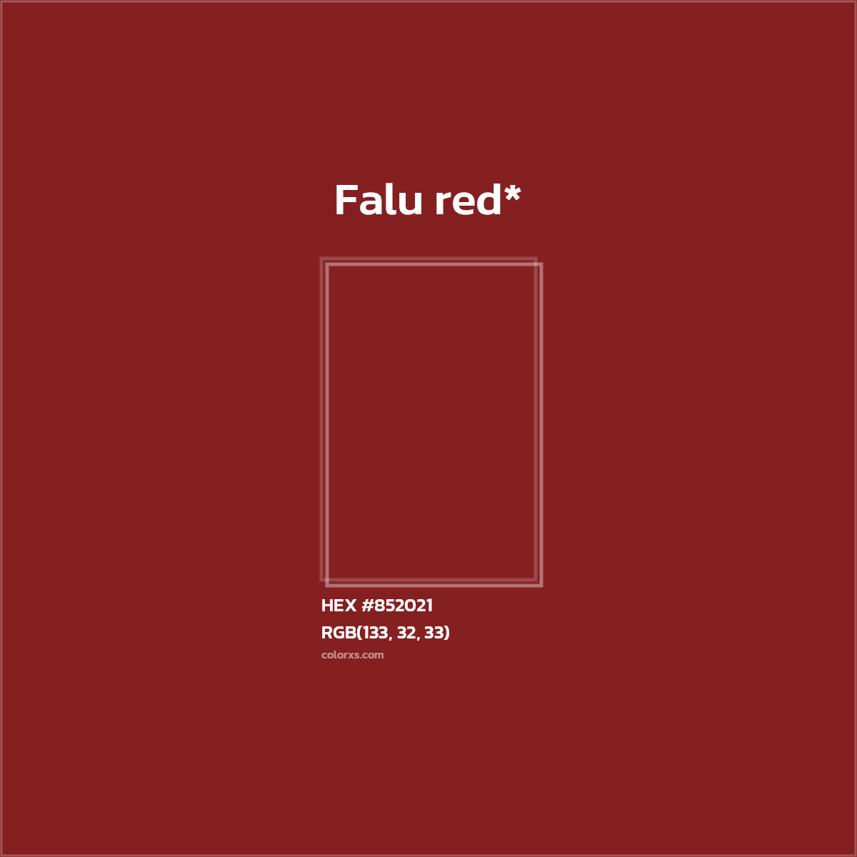 HEX #852021 Color Name, Color Code, Palettes, Similar Paints, Images