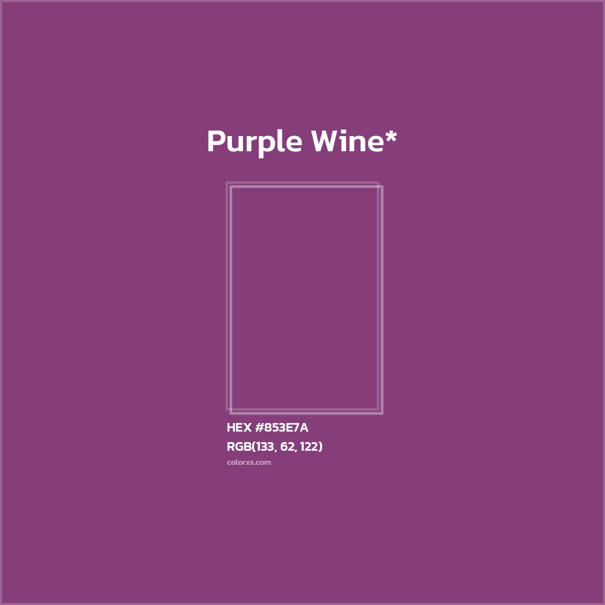 HEX #853E7A Color Name, Color Code, Palettes, Similar Paints, Images