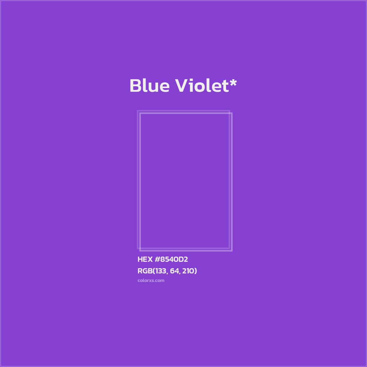 HEX #8540D2 Color Name, Color Code, Palettes, Similar Paints, Images