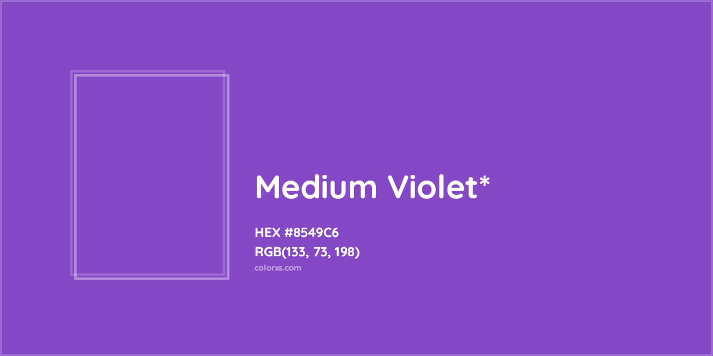 HEX #8549C6 Color Name, Color Code, Palettes, Similar Paints, Images