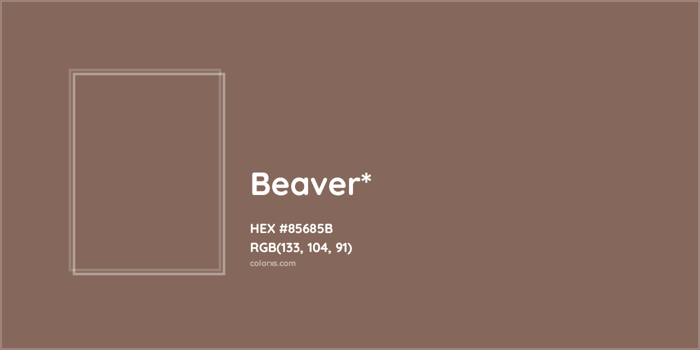 HEX #85685B Color Name, Color Code, Palettes, Similar Paints, Images